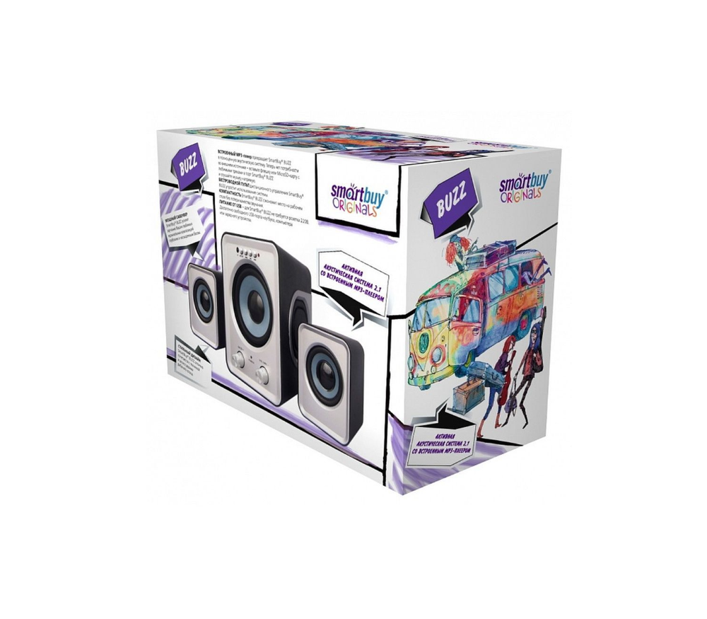 Акустика 2.1 Smartbuy Buzz SBA 2600 USB