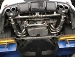 Полная спортивная система с заслонками для Porsche 911 991.1 3.8 л Порше