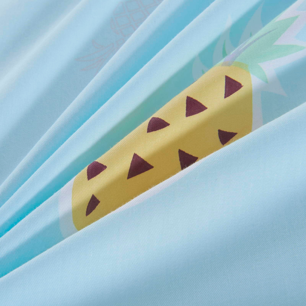 Детское постельное белье Sofi De MarkO Ананасик голубое