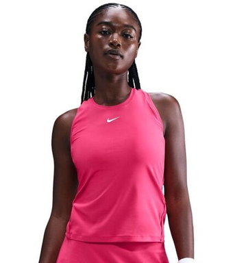 Женский топ теннисный Nike Dri-Fit Victory - push pink/white