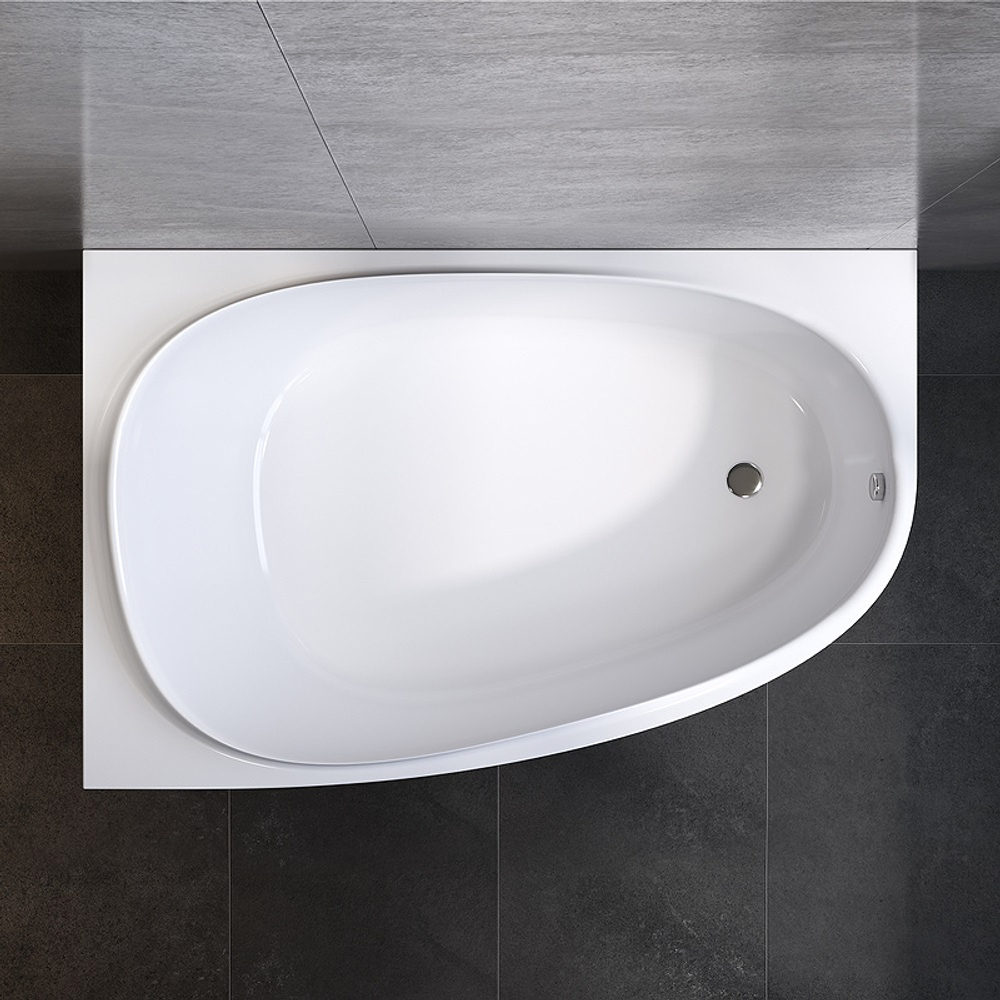 Акриловая ванна AM.PM Like (АМ.ПМ Лайк) 170x110 L, W80A-170L110W-A