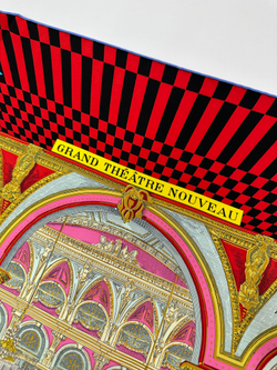 Платок Hermes Grand Theater Nouveau Silk Scarf 90