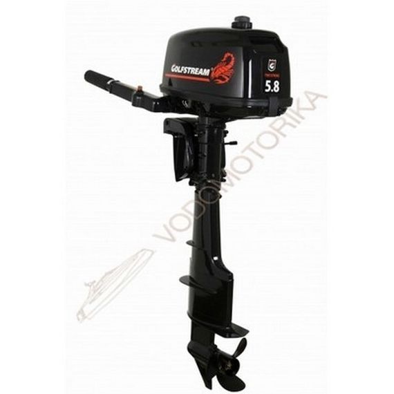 Лодочный мотор Golfstream T5.8BML 5.8 л.с. двухтактный
