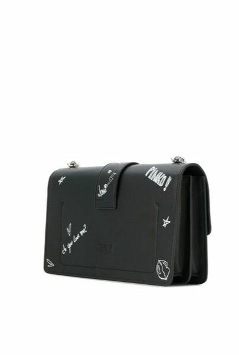 CLASSIC LOVE GRAFFITI SHOULDER - black