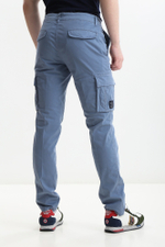 Брюки муж. карго AERONAUTICA 1329 голубой