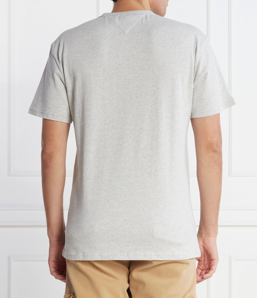 Футболка BADGE Tommy Jeans - серый(DM0DM17870)