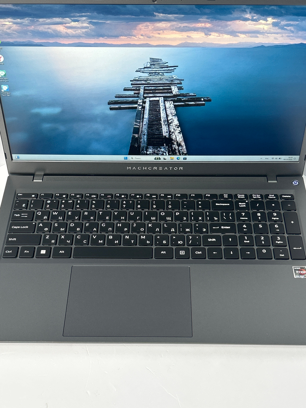 Ноутбук Machcreator Cosmos R17 (JJ00GG00GRU) 17.3"/AMD Ryzen 5 7430U/RAM 16GB/SSD 512GB/AMD Radeon Graphics/1920x1080/IPS 120Hz/Win11/Подсветка кл-ры: LED/Серый Состояние: B1