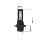 Светодиодные лампы H7 Optima LED QVANT, 5000K, 12-24v, (комплект, 2шт)
