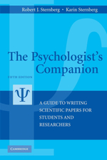 The Psychologist's Companion: A Guide to Writing Scientific Papers for Students and Researchers 5th Edition