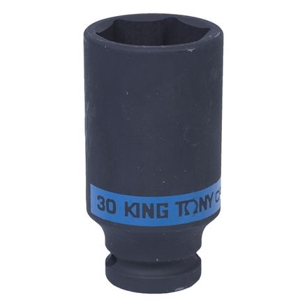 Цена на KING TONY (443530M) Головка торцевая ударная глубокая шестигранная 1/2", 30 мм