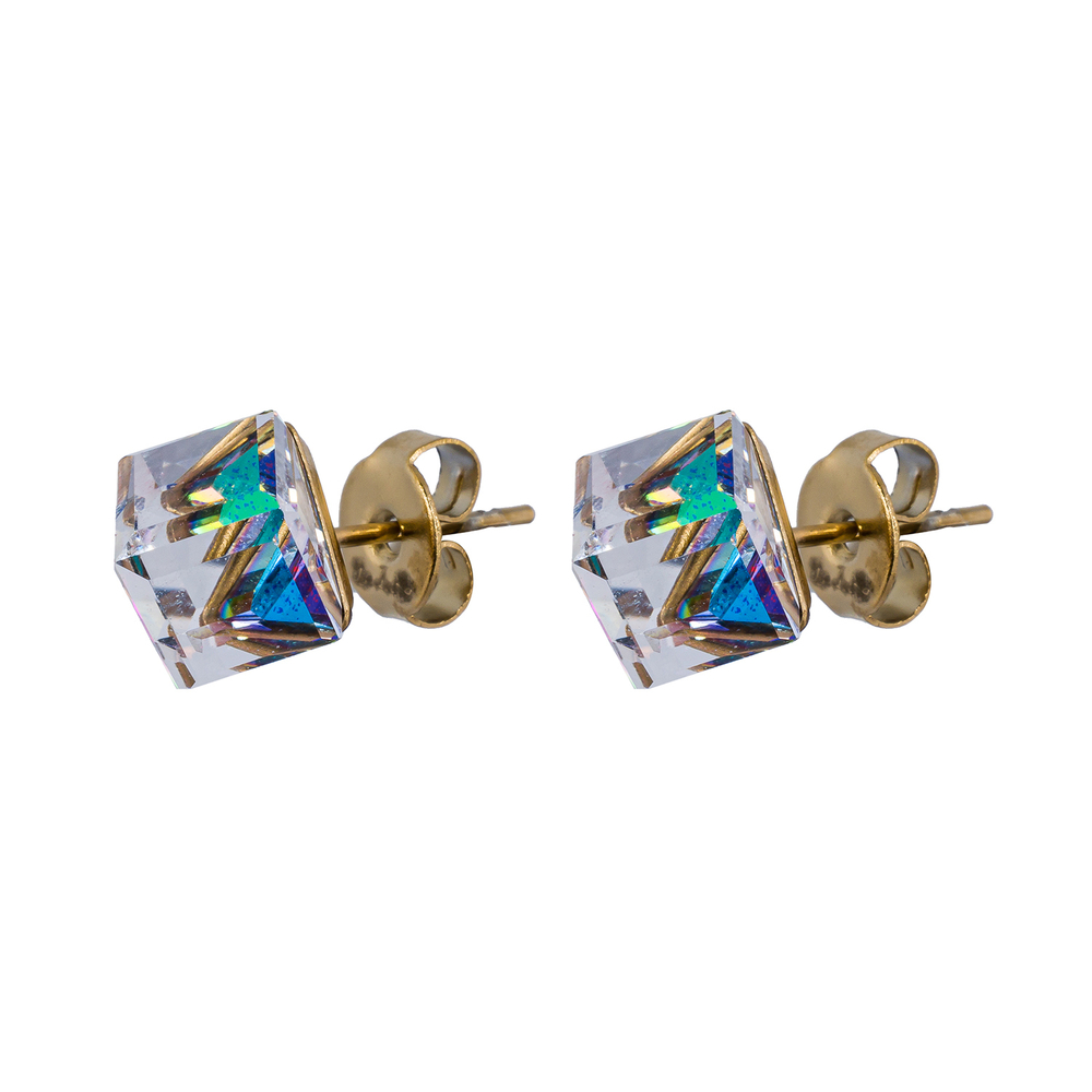 Серьги пусеты Fiore Luna Vitrail Medium SWE2127/2 VM G