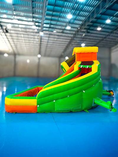 Водная горка с бассейном «Домик на пляже», 5*5*4 м