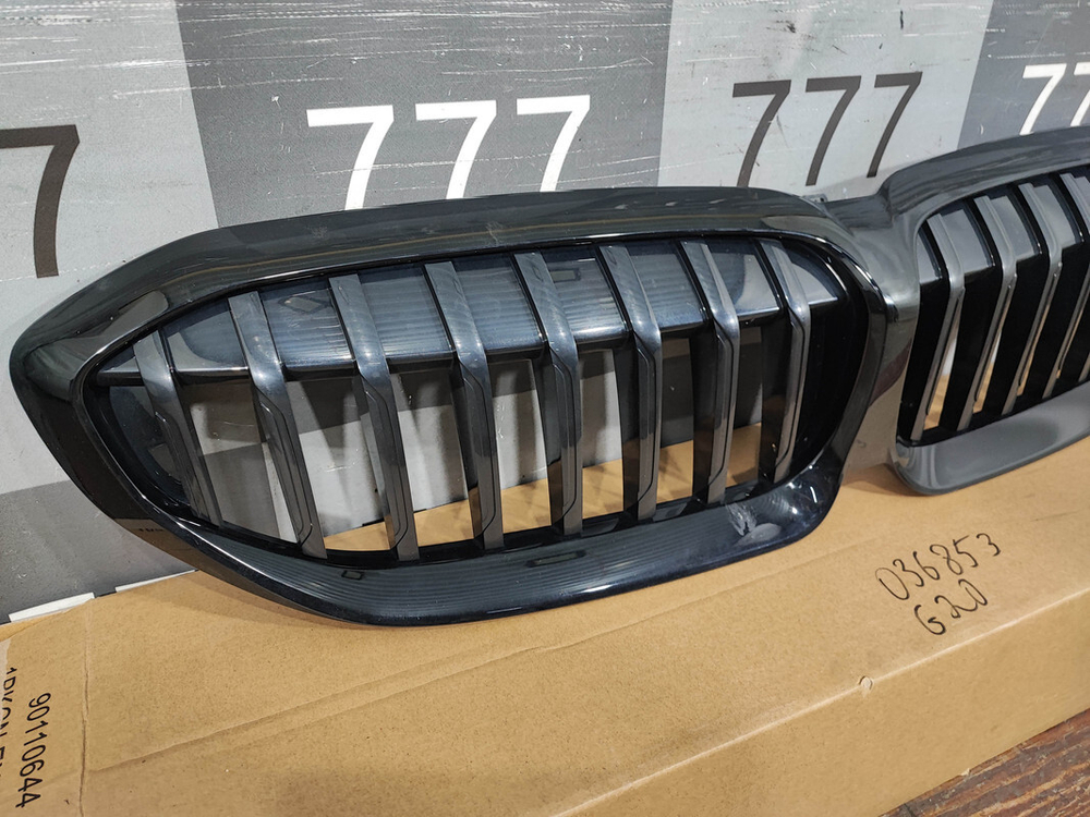 Решетка радиатора BMW 3-Series (G20) 18-22 Б/У Оригинал 51138072085