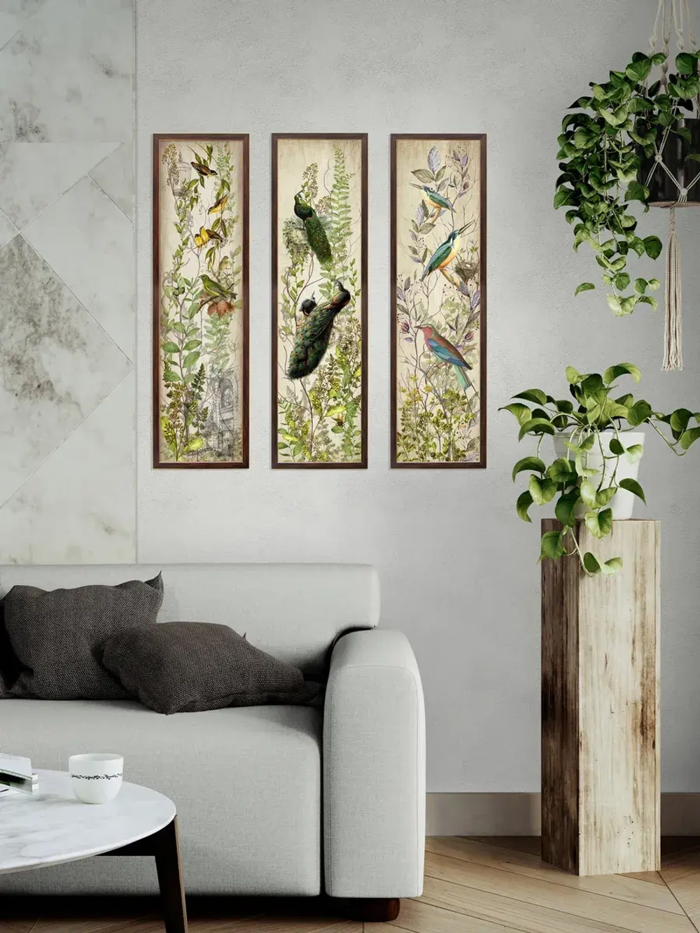 Картина на стену интерьерная большая 21*73 см