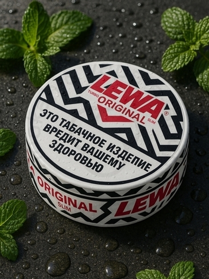Жевательный табак LEWA TBT ORIGINAL TURBO, SLIM (ОРИДЖИНАЛ ТУРБО, СЛИМ) (МТ)