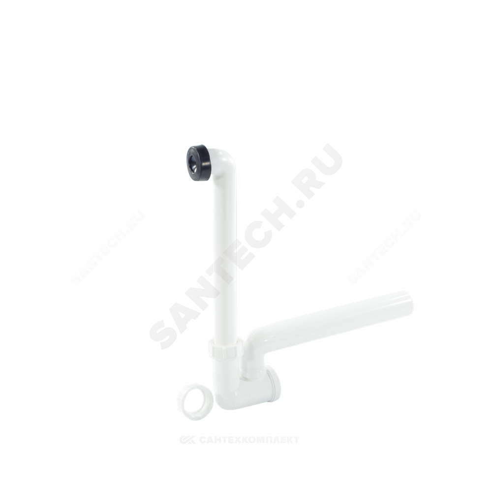 Сифон для кондиционеров трубный DN32xDN40 с обратным клапаном HL HL136N