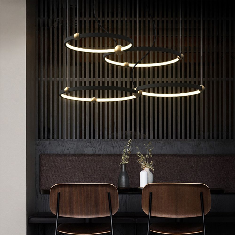 Подвесной кольцевой светильник PLANETARY D30+40