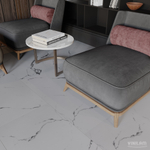 Виниловый ламинат Vinilam Ceramo 83444 Итальянский Мрамор Glue
