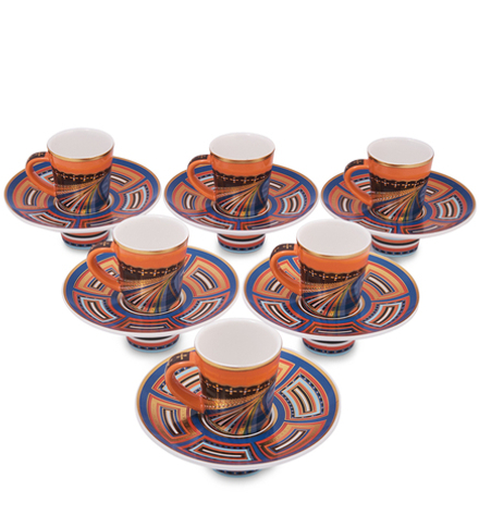 MUG-444 Подарочный набор из 6 кофейных пар MAGUS