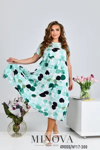Платье 17-300-ментол Minova