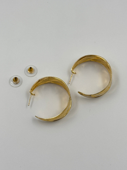 Крупные серьги кольца