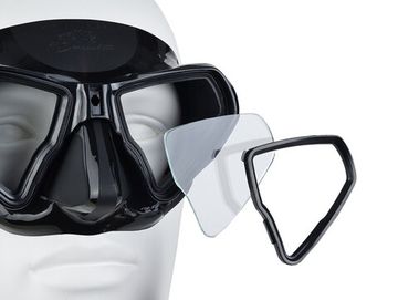 Диоптрическая линза для маски H.Dessault (C4 Carbon) Element левая