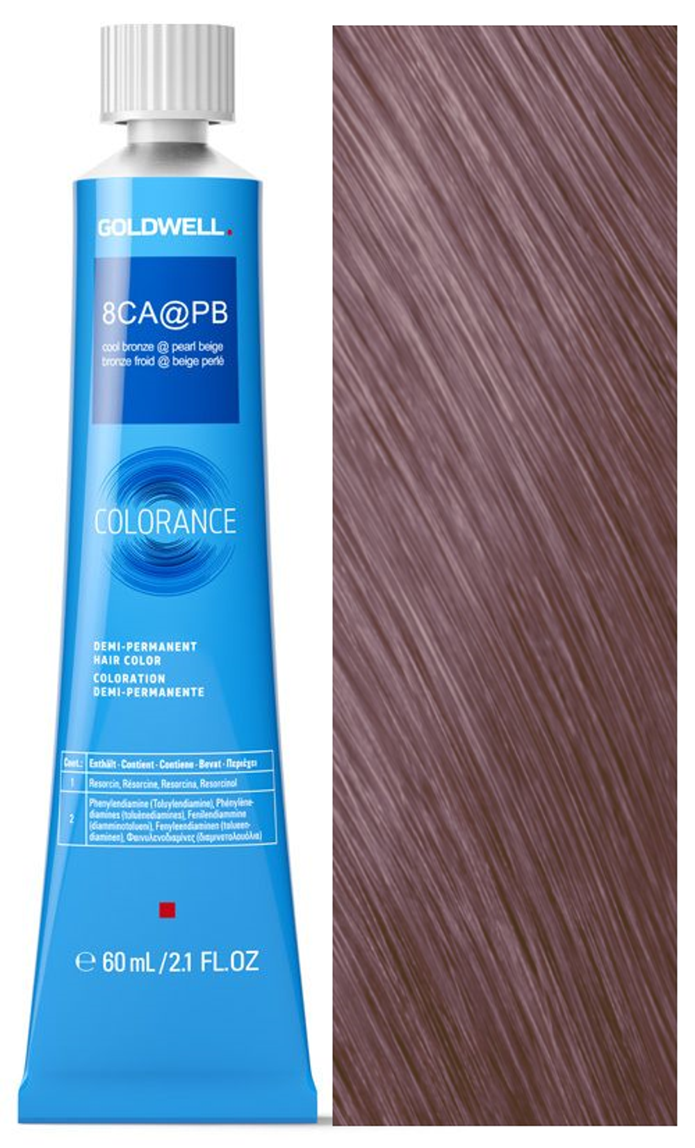 Goldwell Colorance 8CA@PB холодный бронзовый с жемчужно-бежевым сиянием 60 мл