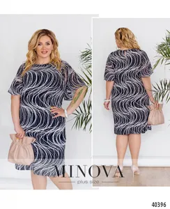Платье 19-009-Синий Minova