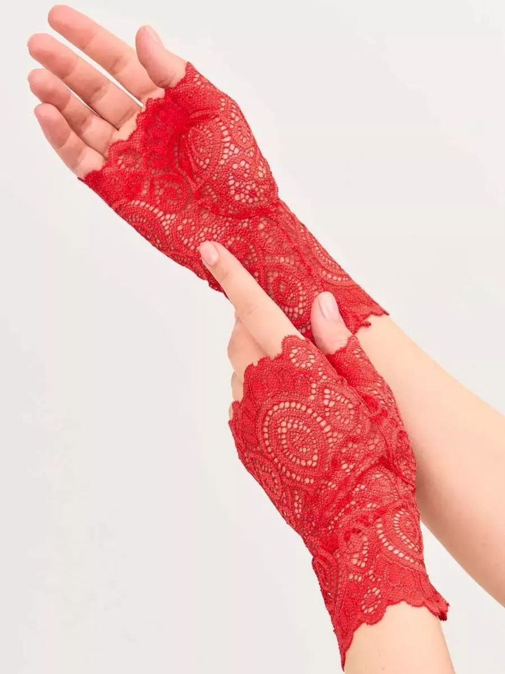 Митенки (розовый 7)