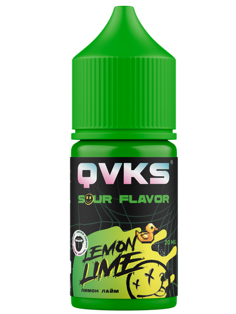 Ароматизатор QVKS Sour 13мл - Лимон Лайм