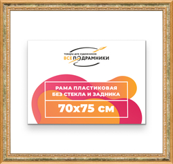 Рама 70x75 для картин и фотографий