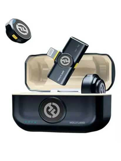 Петличный микрофон Hollyland Lark M2 Lightning, Black (черный)