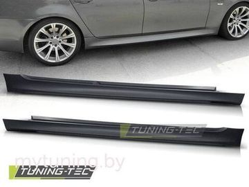 Комплект накладок на пороги для BMW 5 E60 / E61 (03-10) M-Tech Look