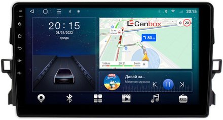 Магнитола для Toyota Auris 2006-2012 - CanBox 9427 Android 10, 8-ядер, SIM-слот