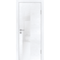 Купить Фото межкомнатной двери экошпон Profilo Porte P-6 дуб скай белый кромка ABS остеклённая