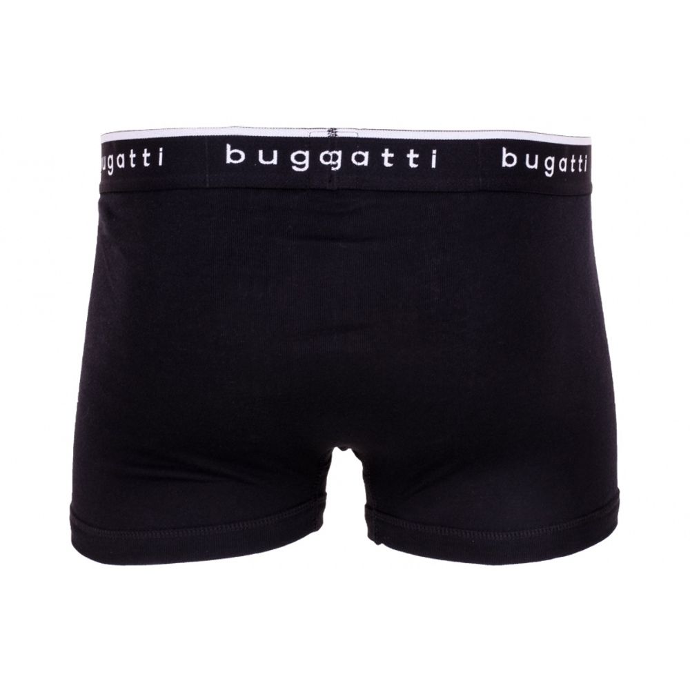 Мужские трусы боксеры черные  BUGATTI 50044/0012 930