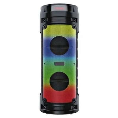 Портативная колонка BT SPEAKER ZQS-6210 Bluetooth, с микрофоном для караоке, FM, MP3, динамической подсветкой и управлением через смартфон