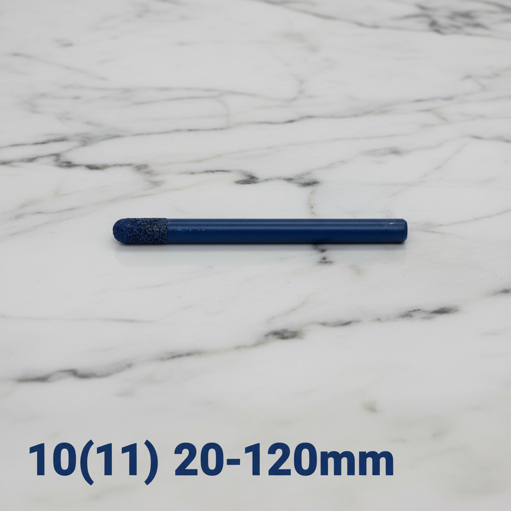 Алмазная фреза с шаровой головкой для ЧПУ по мрамору 10(11) 20-120mm