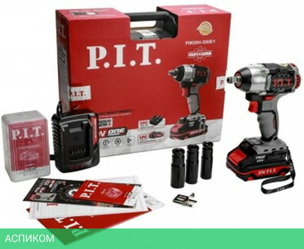 Гайковерт P.I.T. PIW20H-300B/4