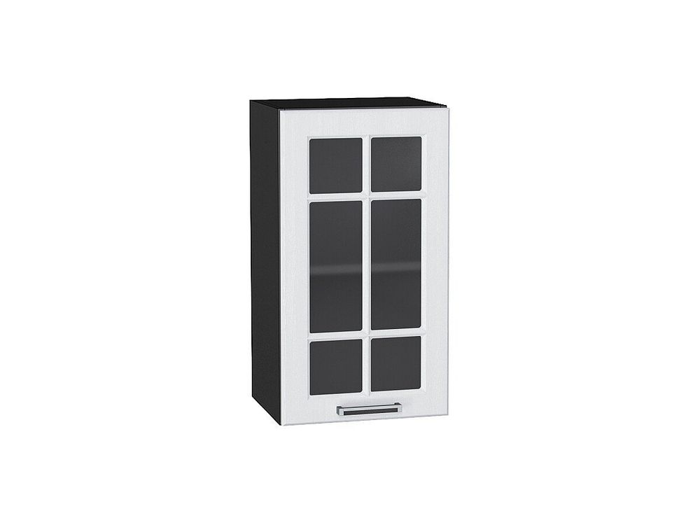 Шкаф верхний с 1-ой остекленной дверцей Прага