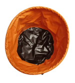 Ведро для воды и прикормки (складное) Kaida  20 л Оранжевое