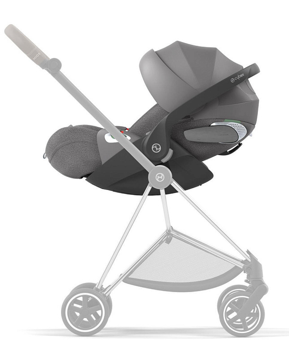 Автокресло Cybex Cloud T i-Size с базой Base T Mirage Grey Plus