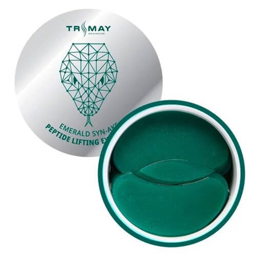 Патчи с пептидом змеи TRIMAY Emerald Syn-Ake Peptide Lifting Eye Patch(90 шт)