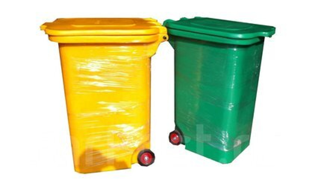 Контейнер для мусора 400 (без колесной пары). Экогрупп ДВ 360 л.(920x730x1120см;синий) - арт.561126