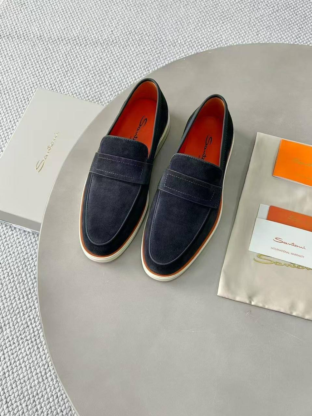 Лоферы Santoni