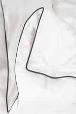 MOON Пододеяльник, сатин белый евро