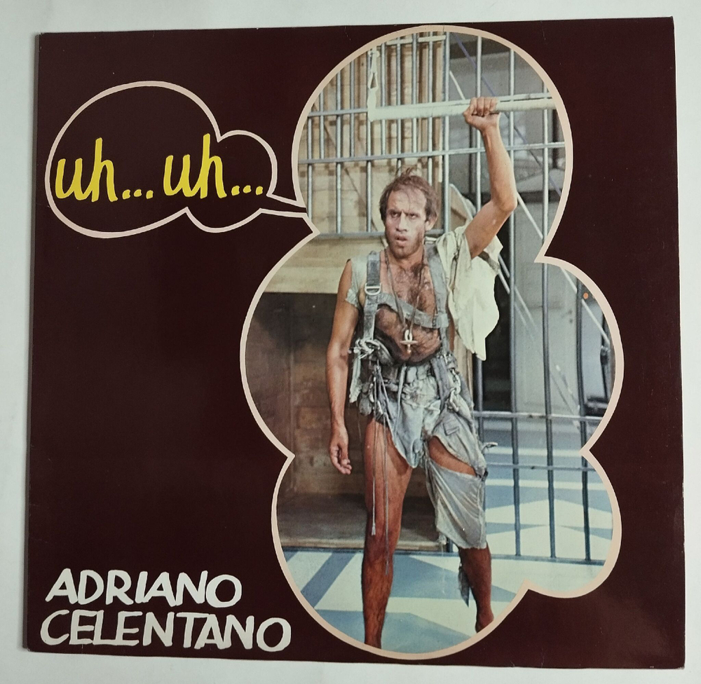 Винтажная виниловая пластинка LP Adriano Celentano Адриано Челентано Uh Uh (Germany 1982)