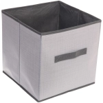 Короб - органайзер складной для хранения вещей «ЭФОЛТ», цвет пыльно - серый, 28*28*28см✦