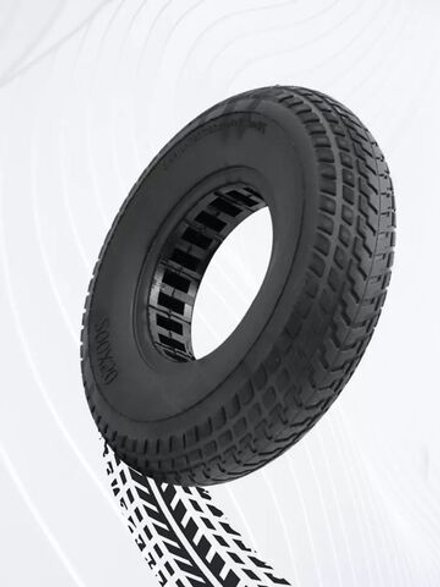 Бескамерная литая покрышка 200*50 для электросамоката Kugoo M2 (перед), Midway Yamato 0809