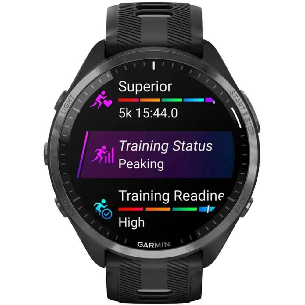 Умные часы Garmin Forerunner 965 черно-серые